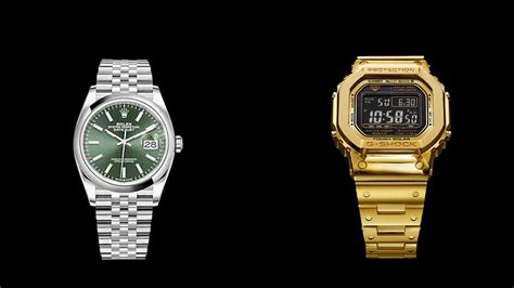 casio rolex|rolex vs casio review.